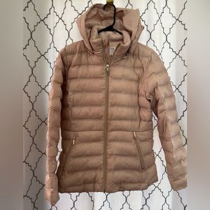 Packable Pink Puffer Jacket